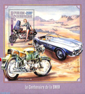 Central Africa 2016 History Of BMW S/s, Mint NH, Transport - Automobiles - Motorcycles - Cars