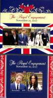 Gambia 2018 Royal Engagement 2 S/s, Mint NH, History - Kings & Queens (Royalty) - Familles Royales