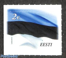 Estonia 2018 Flag 1v S-a With Year 2018, Mint NH, History - Flags - Estland