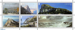 Gibraltar 2018 Old Views On Gibraltar 6v M/s, Mint NH, Sport - Various - Mountains & Mountain Climbing - Lighthouses &.. - Climbing