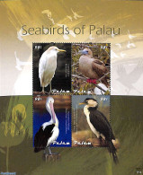 Palau 2013 Seabirds 4v M/s, Mint NH, Nature - Birds - Autres & Non Classés