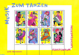 Liechtenstein 2018 Music For Dancing 8v M/s, Mint NH, Performance Art - Dance & Ballet - Music - Unused Stamps