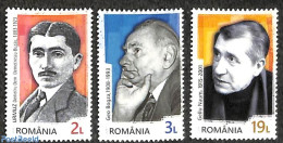 Romania 2018 Avant-Garde Authors 3v, Mint NH, Art - Authors - Unused Stamps