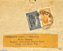Bulgaria 1921 Wrapper To USA, Postal History - Brieven En Documenten