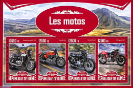 Guinea, Republic 2017 Motorcycles 2 S/s, Mint NH, Transport - Motorcycles - Motorbikes