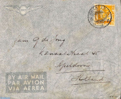 Netherlands Indies 1936 Airmail Letter From BRASIAGI To Apeldoorn, Postal History - Other & Unclassified