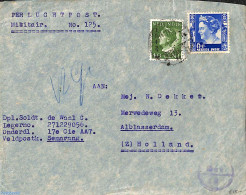 Netherlands Indies 1948 Airmail Letter To Holland, Military Sender, Postal History - Autres & Non Classés