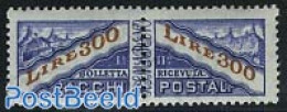 San Marino 1953 Parcel Post 1v [:], WM Impeller, Unused (hinged) - Unused Stamps