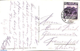 Liechtenstein 1931 Postcard From SCHAAN To Frauenfeld, Postal History - Cartas & Documentos