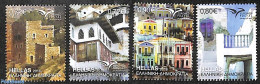 Greece 2018 Euromed, Houses 4v, Mint NH - Ungebraucht