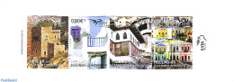 Greece 2018 Euromed, Houses 4v In Booklet, Mint NH, Stamp Booklets - Unused Stamps