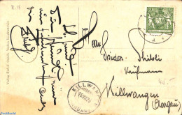 Liechtenstein 1925 Postcard With Mi.No. 63, Postal History - Covers & Documents