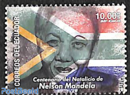 Ecuador 2018 Nelson Mandela 1v, Mint NH, History - Nobel Prize Winners - Nelson Mandela - Nobelprijs