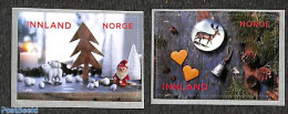Norway 2018 Christmas 2v S-a, Mint NH, Religion - Christmas - Ungebraucht