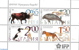 Bulgaria 2018 Wild Animals 4v M/s (IFP On Border), Mint NH, Nature - Animals (others & Mixed) - Birds - Sea Mammals - .. - Neufs