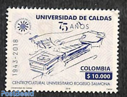 Colombia 2018 Caldas University 1v, Mint NH, Science - Education - Colombia