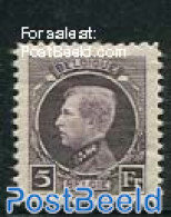 Belgium 1922 5Fr, Stamp Out Of Set, Mint NH - Ongebruikt