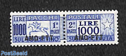 Trieste A-Zone 1949 1000L, Stamp Out Of Set, Mint NH - Andere & Zonder Classificatie