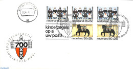 Netherlands - Occassionally Postmarks 1975 Kinderpostzegelactie Amsterdam, Cover With Special Cancellation S/s, Postal.. - Andere & Zonder Classificatie