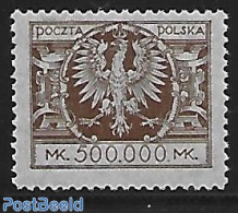 Poland 1924 Definitives 1v. Stamp Out Set, Mint NH - Ongebruikt