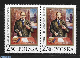 Poland 1980 Lenin, 2 V. , Mint NH - Nuovi