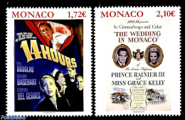 Monaco 2019 Cinema 2v, Mint NH, Performance Art - Film - Art - Poster Art - Ongebruikt