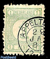Netherlands, Kleinrond Cancellations 1887 Kleinrond APPELTEREN On NVPH No. 31, Used - Otros & Sin Clasificación