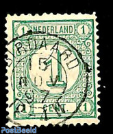 Netherlands, Kleinrond Cancellations 1897 Kleinrond BIRDAARD  On NVPH No. 31, Used - Otros & Sin Clasificación