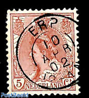 Netherlands, Kleinrond Cancellations 1902 Kleinrond ERP On NVPH No. 60, Used - Andere & Zonder Classificatie