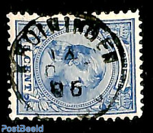 Netherlands, Kleinrond Cancellations 1896 Kleinrond KRUININGEN On NVPH No. 35, Used - Andere & Zonder Classificatie