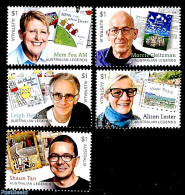 Australia 2019 Australian Legends 5v, Mint NH, Art - Authors - Children's Books Illustrations - Unused Stamps
