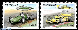Monaco 2019 Racing Cars 2v, Mint NH, Sport - Autosports - Unused Stamps