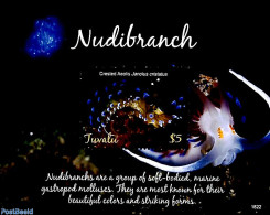 Tuvalu 2018 Nudibranch S/s, Mint NH, Nature - Shells & Crustaceans - Marine Life