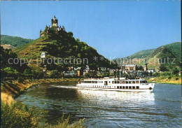 72177809 Cochem Mosel Mosel Mit Schiff Cochem - Cochem