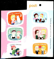 Finland 2019 Shared Joy 6v S-a In Booklet, Mint NH, Nature - Sport - Cats - Dogs - Swimming - Stamp Booklets - Unused Stamps