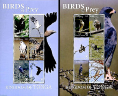 Tonga 2018 Birds Of Prey 12v (2 M/s), Mint NH, Nature - Birds - Birds Of Prey - Andere & Zonder Classificatie