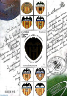 Spain 2019 FC Valencia S/s, Mint NH, Sport - Football - Unused Stamps