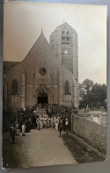 Carte Photo Chateaudun Église St Jean Retour De Nos Poilus - Chateaudun