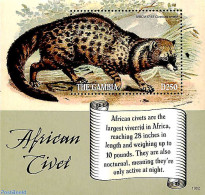 Gambia 2019 African Civet S/s, Mint NH, Nature - Animals (others & Mixed) - Gambia (...-1964)