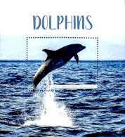 Palau 2018 Dolphins S/s, Mint NH, Nature - Sea Mammals - Sonstige & Ohne Zuordnung
