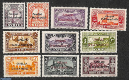 Turkey 1938 Sandjak D Álexandrette 10v, Unused (hinged) - Otros & Sin Clasificación