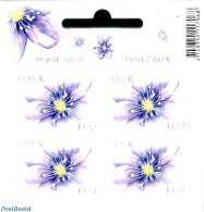 Estonia 2019 Flowers S/s, Mint NH, Nature - Flowers & Plants - Estonie