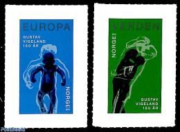 Norway 2019 Gustav Vigeland 2v S-a, Mint NH, Art - Sculpture - Unused Stamps