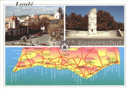 72177786 Loulé Karte Denkmal Loulé - Andere & Zonder Classificatie