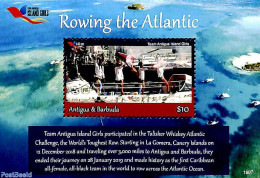 Antigua & Barbuda 2019 Rowing The Atlantic S/s, Mint NH, Sport - Kayaks & Rowing - Rowing