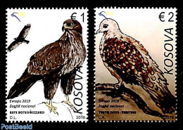 Kosovo 2019 Europa, Birds 2v, Mint NH, History - Nature - Europa (cept) - Birds - Birds Of Prey - Other & Unclassified