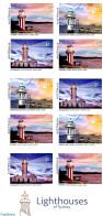 Australia 2018 Lighthouses Booklet S-a, Mint NH, Various - Stamp Booklets - Lighthouses & Safety At Sea - Neufs