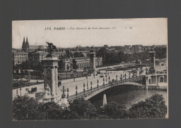 CPA - 75 - N°172 - Paris - Vue Générale Du Pont Alexandre III - Circulée En 1921 - Ponti