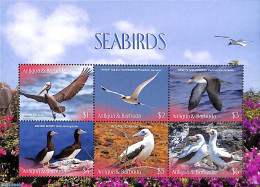 Antigua & Barbuda 2019 Seabirds 6v M/s, Mint NH, Nature - Birds - Antigua Et Barbuda (1981-...)
