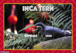 Guyana 2019 Inca Tern S/s, Mint NH, Nature - Birds - Guiana (1966-...)